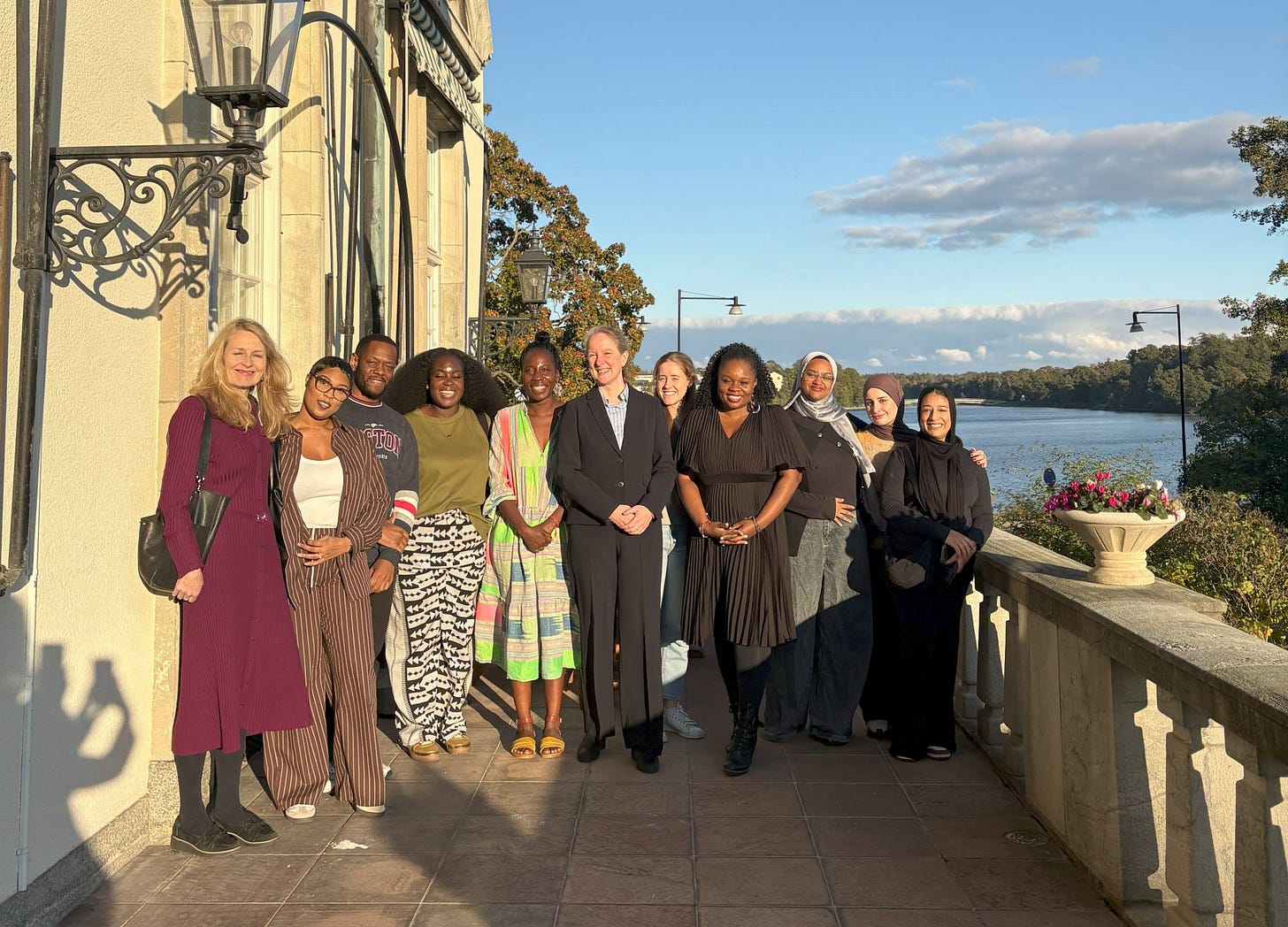 A warm welcome by British Ambassador Samantha Job at Her Residence in Stockholm