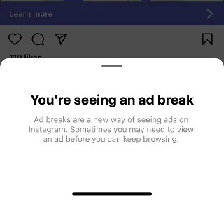 Instagram unskippable ads
