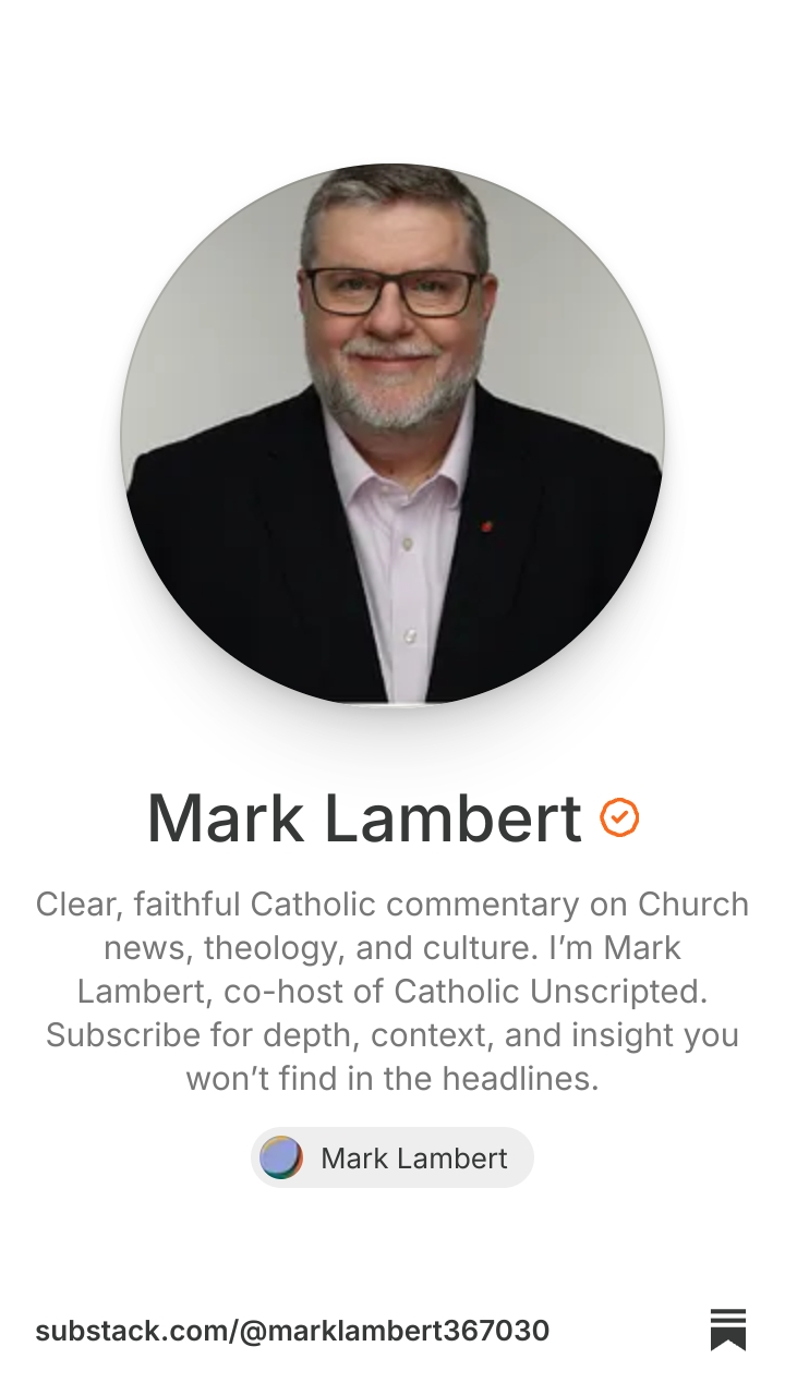 Mark Lambert | Substack