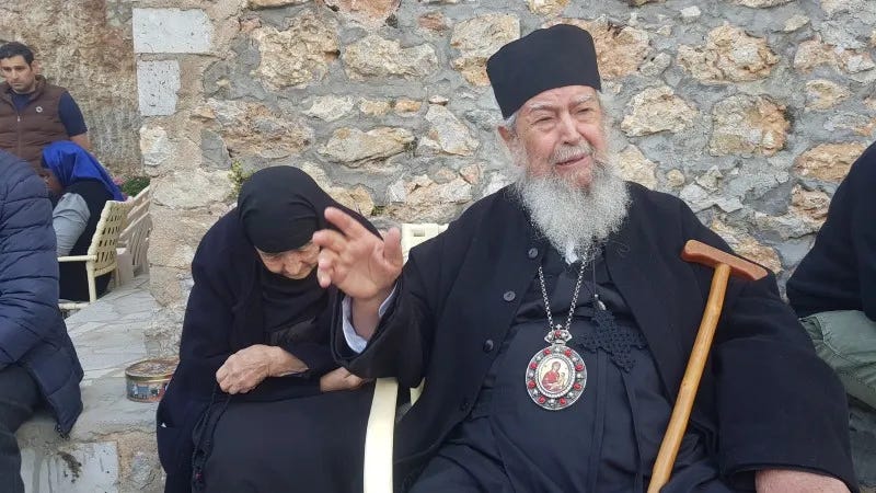 Ο Γέροντας Αμφιλόχιοςος στην Ιερά Μονή Παναγίας Ελεούσης Ρότσου στην Καλύμνου | Αλήθεια FM