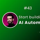 Start building AI automation 🤖 