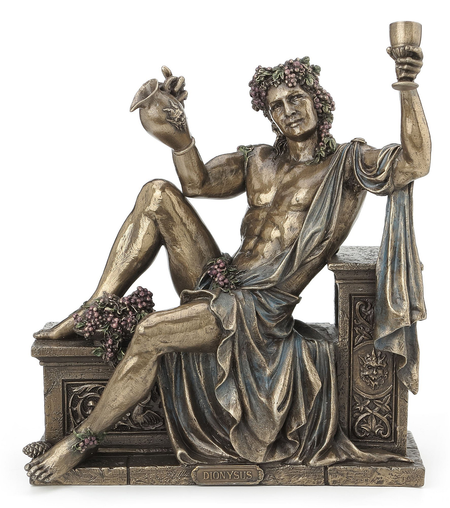 Dionysus - Greek God of Wine and Festivity Statue Dionysus - Greek God of Wine and Festivity Statue