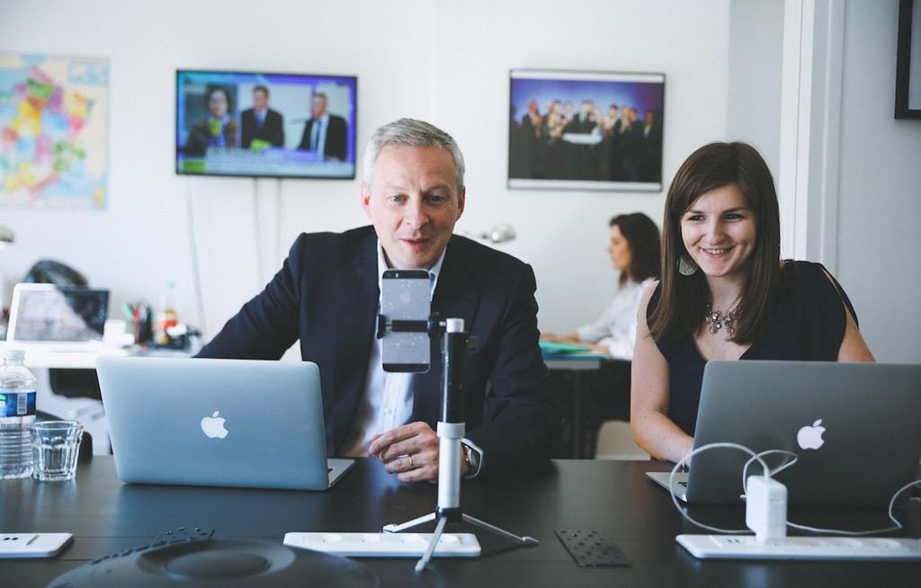 Kéliane Martenon on X: "Le Q&A de @Bruno_LeMaire sur @periscopeco vu des  coulisses :-) Cc @TwitterFrance #Periscope http://t.co/nbt5BSltM1" / X