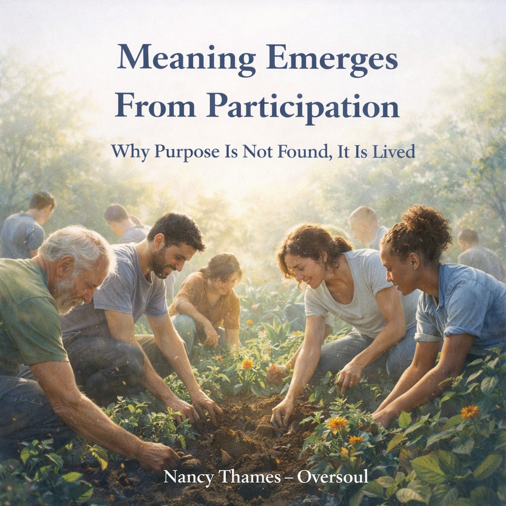 Define Partaking Meaning Emerges From Participation - Nancy Thames