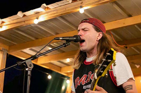 Basic blowin' up the spot / all photos Troy Larson