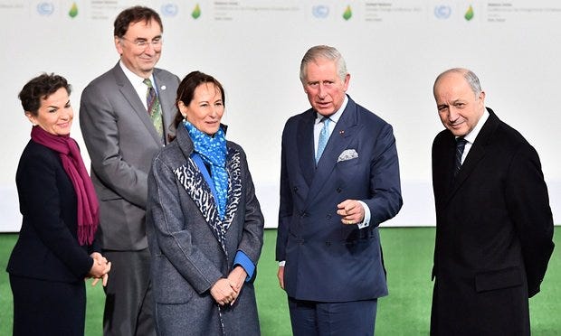 The WEF King ascends to the British throne