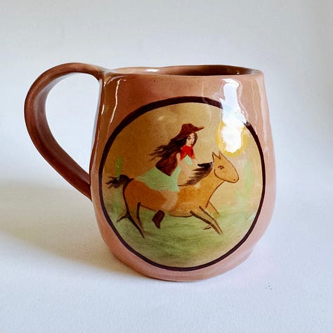 Images of Lucy McCall's ceramics