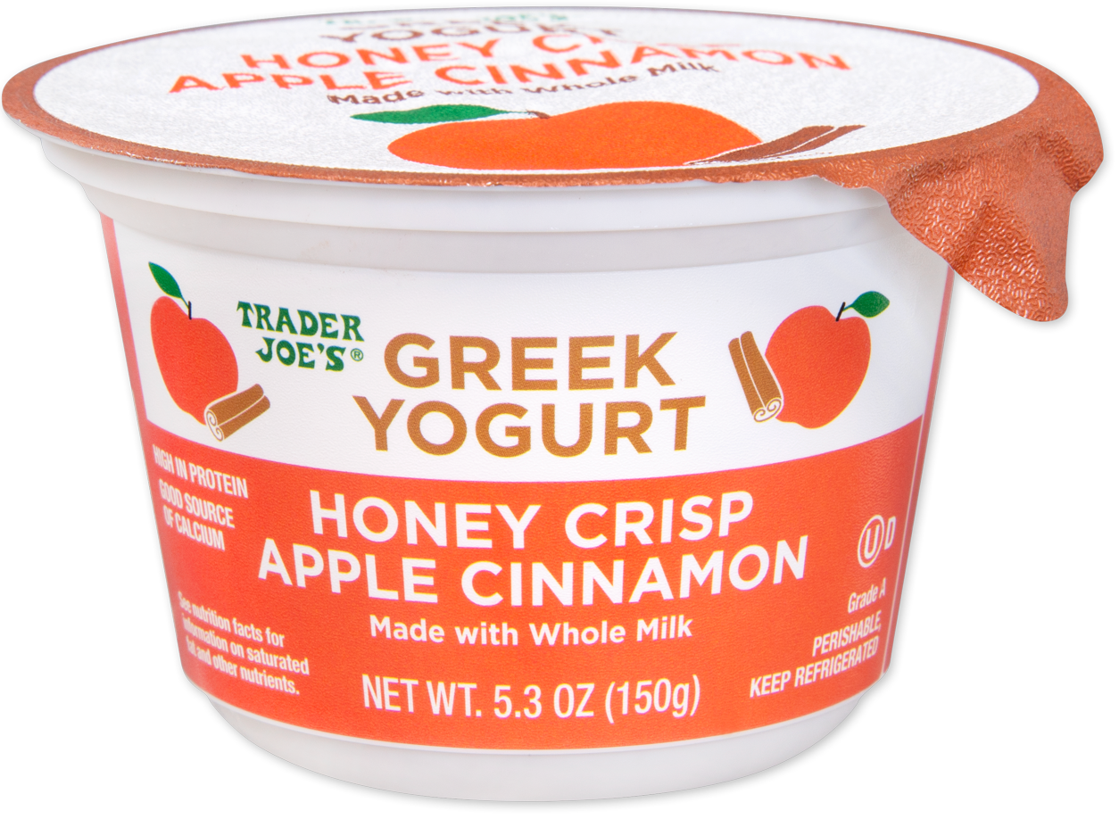 Honey Crisp Apple Cinnamon Greek Yogurt | Trader Joe's