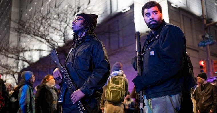 As Minneapolis shooting stirs fears of state violence, several Black  Panther Party members made their presence known in Philly