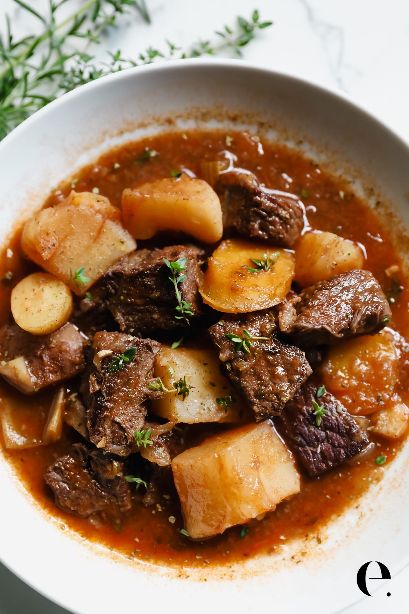 The Best Beef Stew Recipe with Carrot and Potatoes Elizabeth Rider