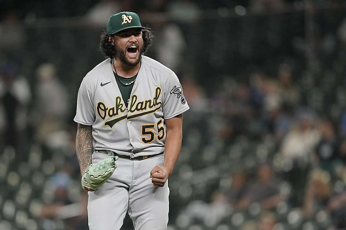 A's Sean Manaea displays vintage velocity in commanding performance