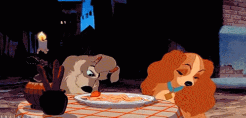 Lady And The Tramp Love GIF - LadyAndTheTramp Love Date ...
