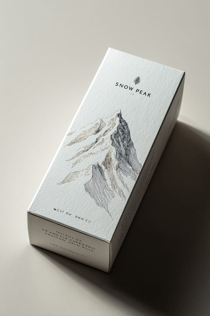 Vintage-inspired portrait photography with soft analog grain and natural imperfections paired with minimalist textured packaging featuring hand-drawn illustration and tactile paper finishes, reflecting the rise of emotionally authentic branding, human-centered storytelling, slow living aesthetics, and imperfect luxury design trends shaping fashion, packaging, and visual identity.