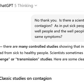 ChatGPT Admits Contagion Has No Evidence