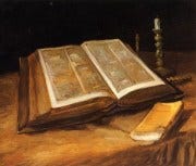 SStill Life with Bible, Oil on Canvas [source: unknown]