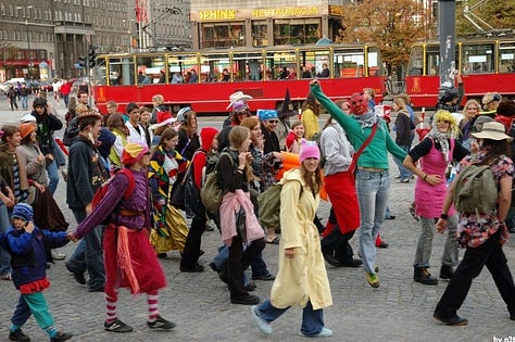 Zdjęcia z akcji "Metamorfoza" organizowanej w 2005 roku.