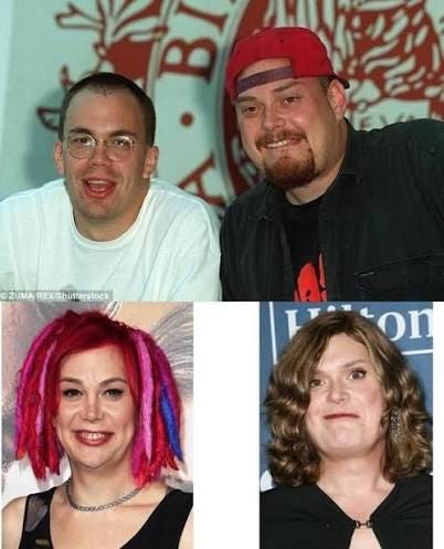 Meet Larry Wachowski and Andy Wachowski. The brothers who created and  directed the hit movie The Matrix… They now go by Lilly and Lana…