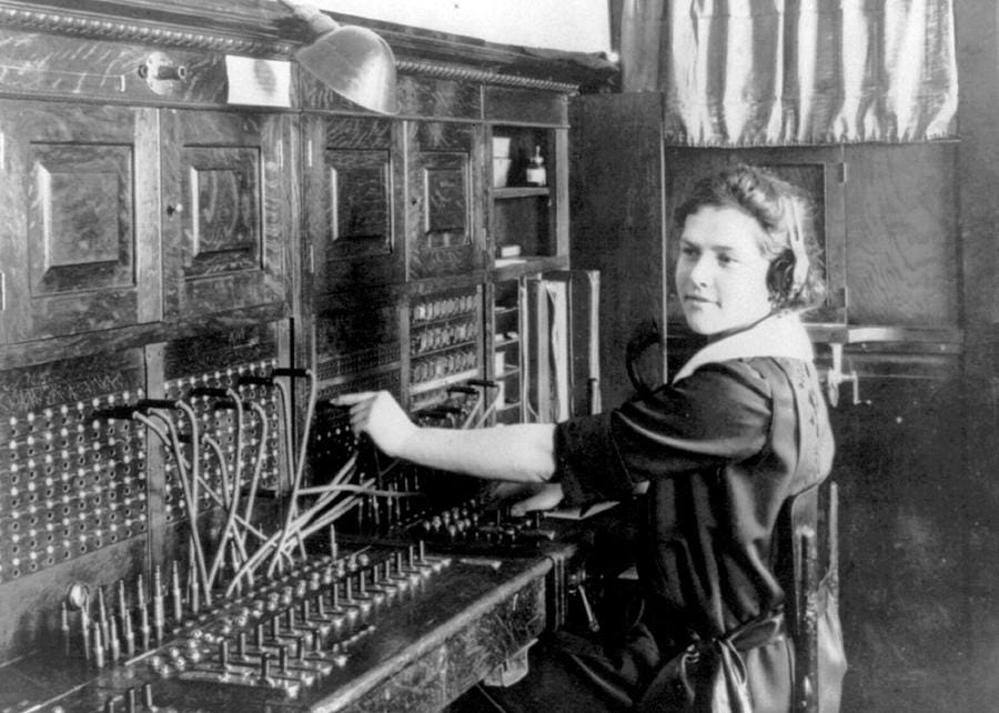1920s Telephone Operator