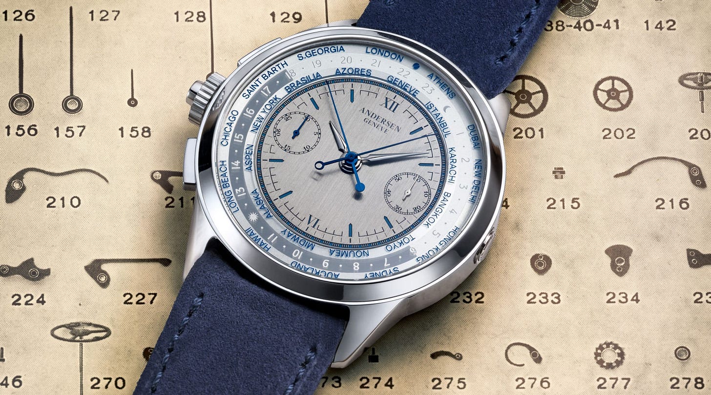 Andersen Geneve Rattrapante Mondiale