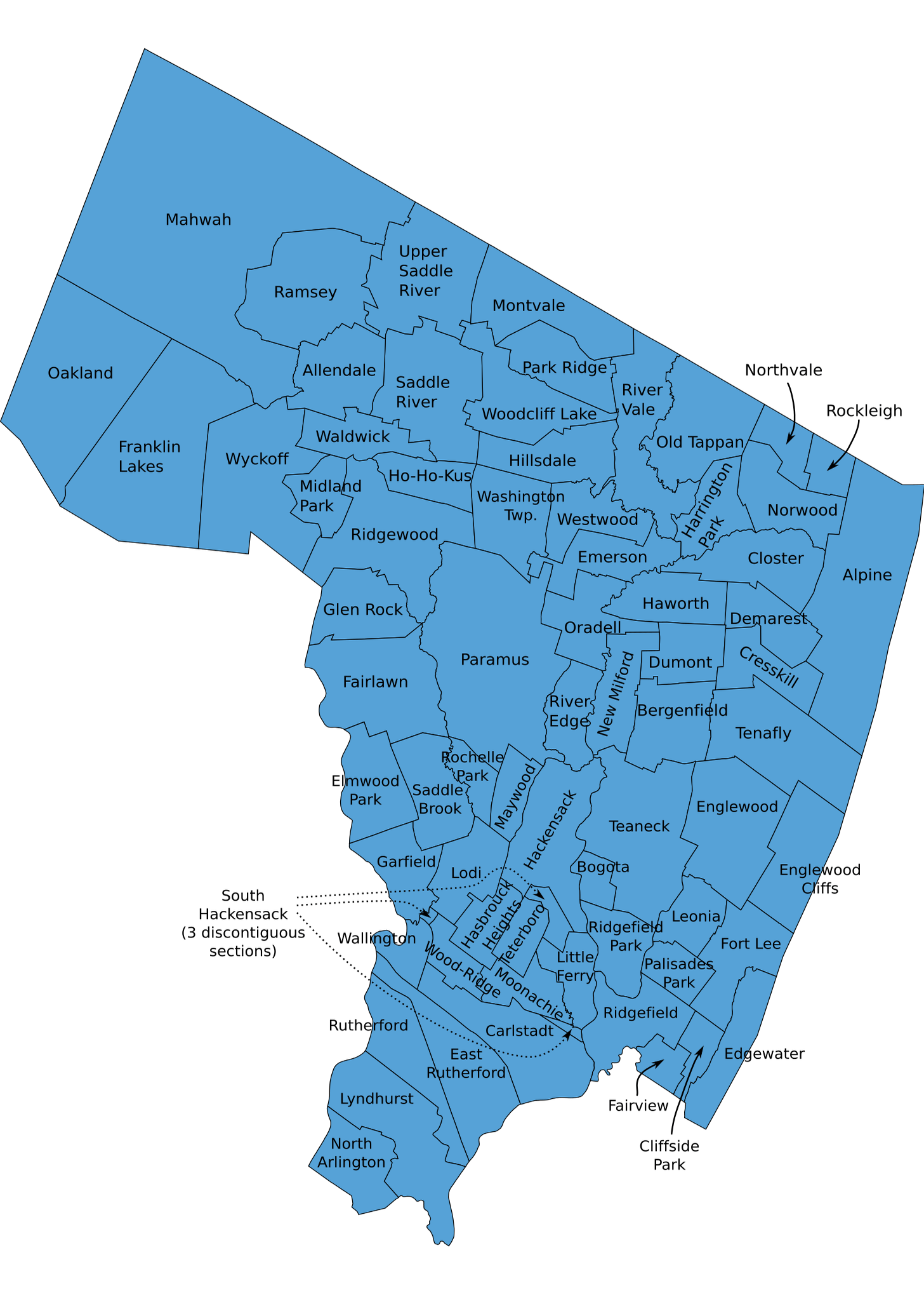 File:Bergen County, NJ municipalities labeled.svg - Wikimedia Commons