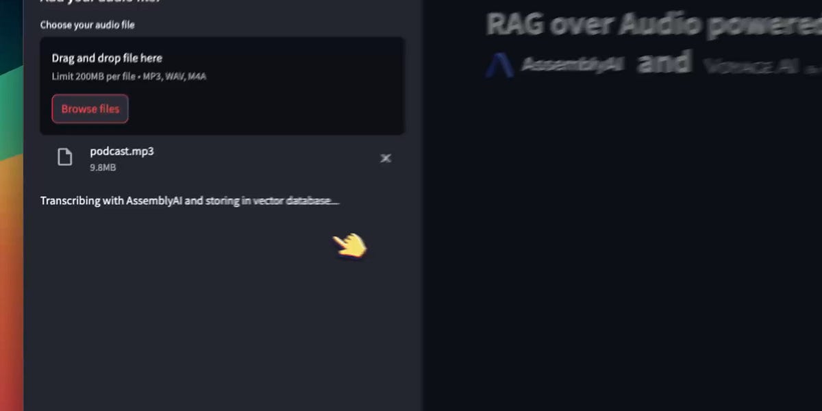 [Hands-on] Audio RAG with 200x Cheaper Vector DB Costs