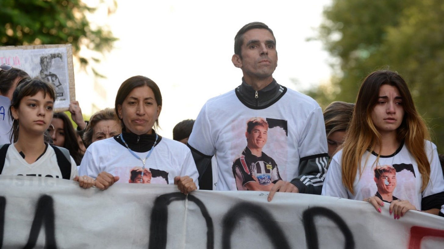 Caso Saccoccia: “La pena va a ser ejemplar”, dijo el padre de la víctima