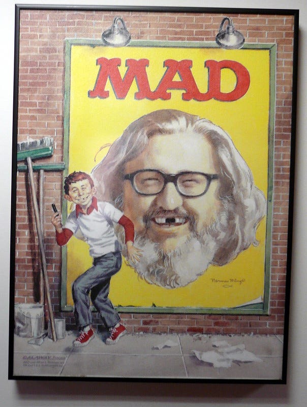 Mad magazine cover Mad magazine cover
