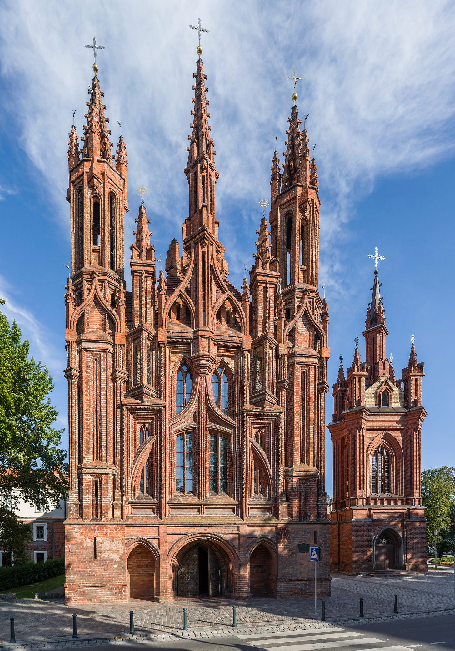 St. Anne's Church and Bernardine Monastery, Vilnius - Wikimedia Commons St. Anne's Church and Bernardine Monastery, Vilnius - Wikimedia Commons