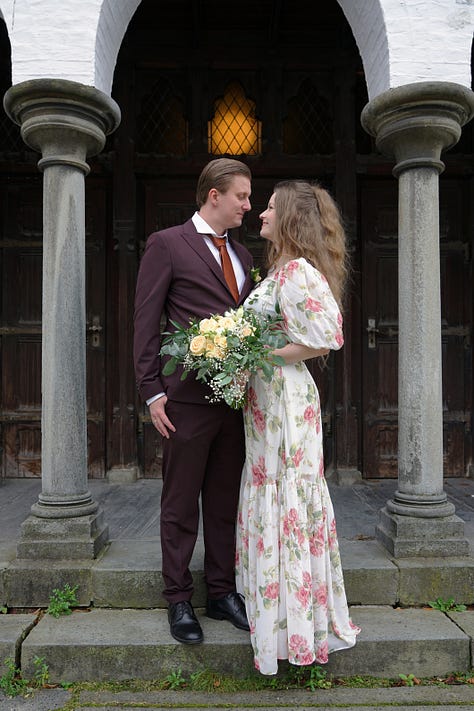 Peter Imanuelsen and Camilla Rose Imanuelsen wedding photos