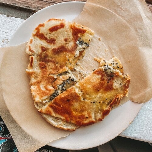 Grilled Cheese Pita (pg. 134)