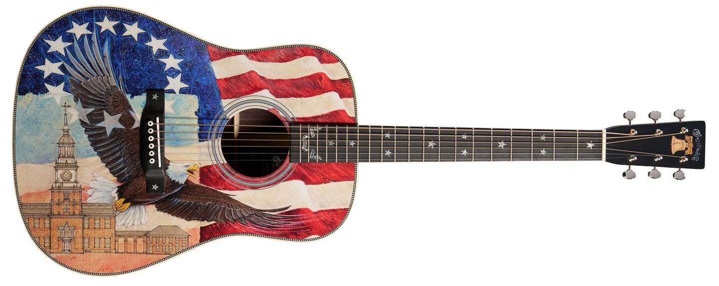Martin Guitar Introduces the HD-28 Semiquincentennial, Honoring 250 Years of American Independence Martin Guitar Introduces the HD-28 Semiquincentennial, Honoring 250 Years of American Independence