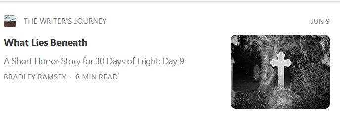 What Lies Beneath: A short Horror Story