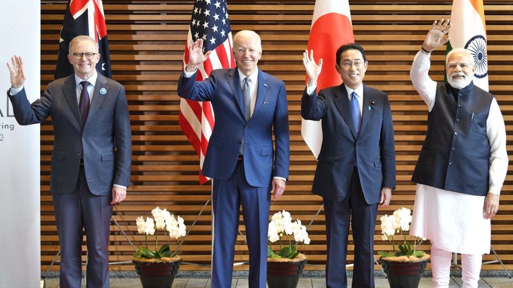 Quad leaders summit 2022