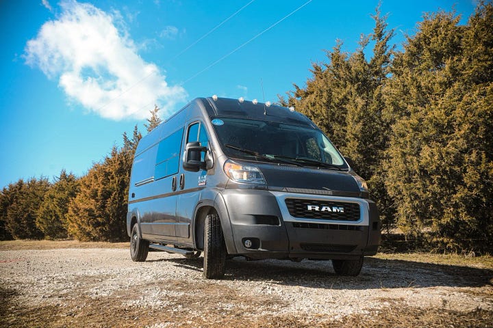 Photos courtesy of Next Chapter Camper Van