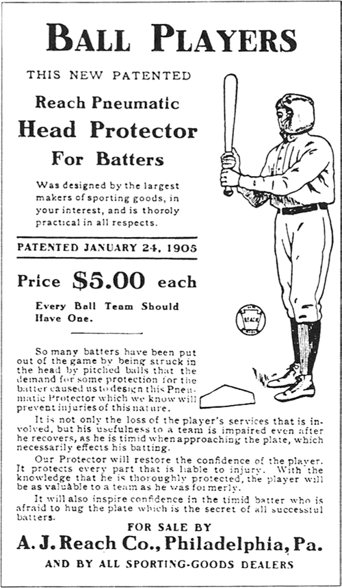 Advertisement for the Pneumatic Head Protector