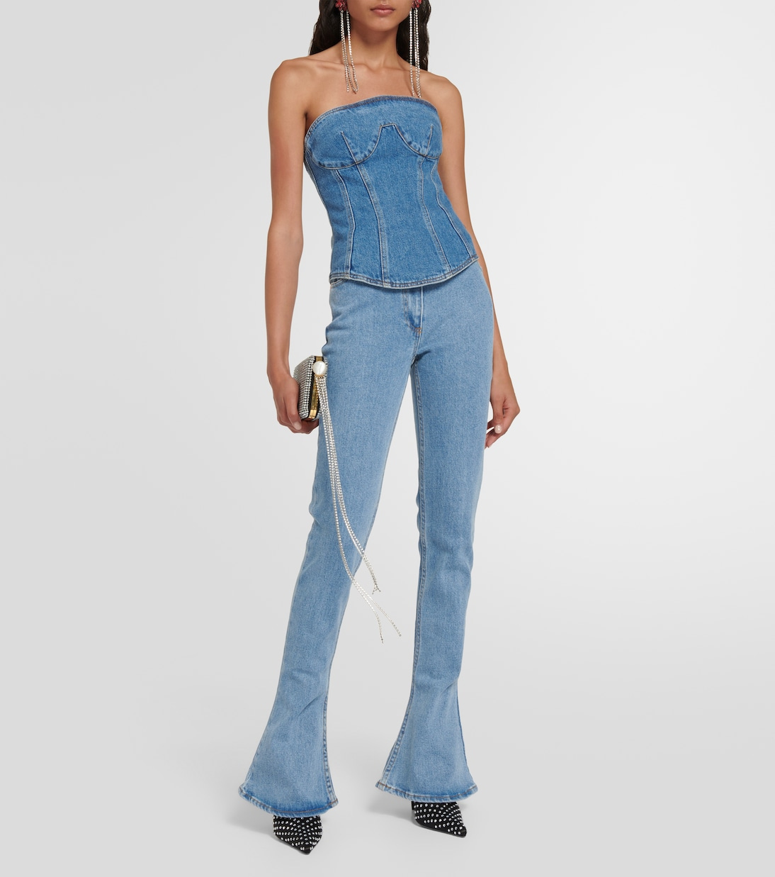 Denim corset | Magda Butrym