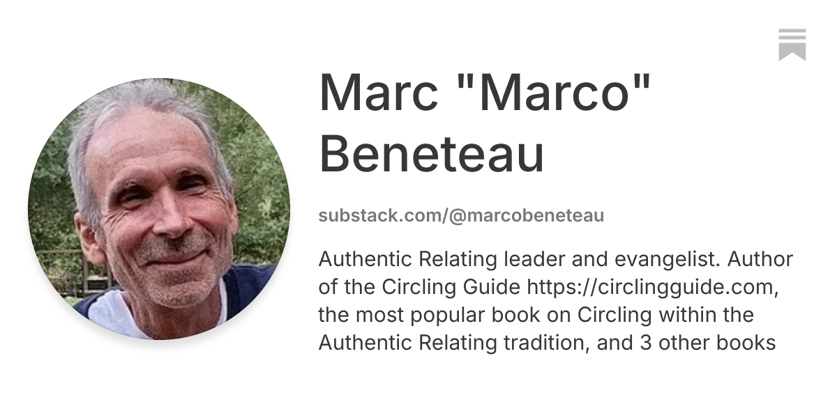 Marc "Marco" Beneteau | Substack
