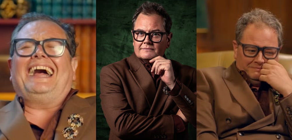 Alan Carr Hilariously Steals The Show In The Celebrity Traitors UK - Star  Observer