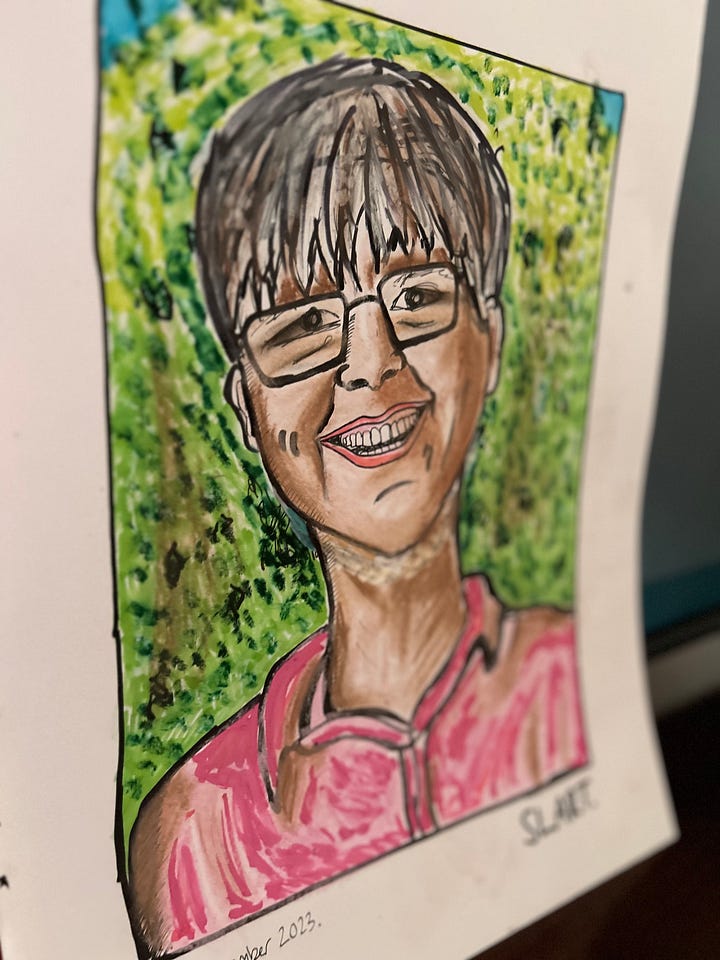 Jeanne S Portrait by SLART.