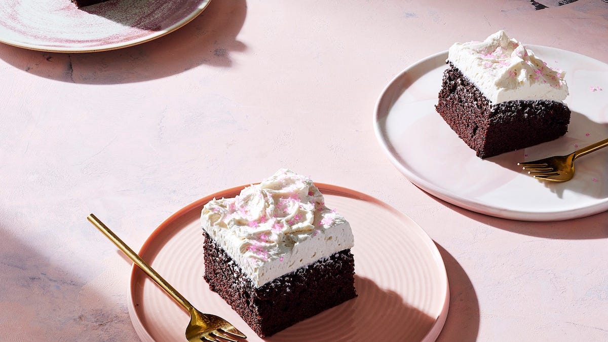 Food Careers Deep Dive: Cookbook Author + Recipe Developer + Devil’s Food Snacking Cake with Marshmallow Frosting