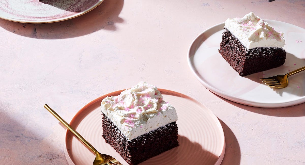 Food Careers Deep Dive: Cookbook Author + Recipe Developer + Devil’s Food Snacking Cake with Marshmallow Frosting