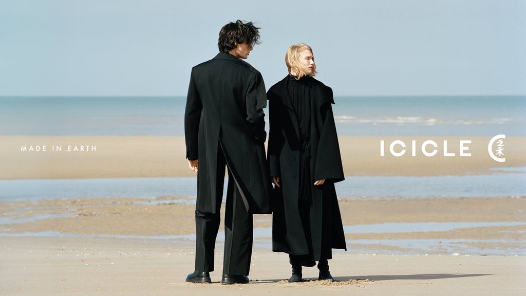 Icicle fall/winter 2026 campaign. Photo: Handout