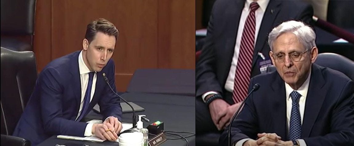 AG nominee claims 'domestic terrorism' only occurs during working hours