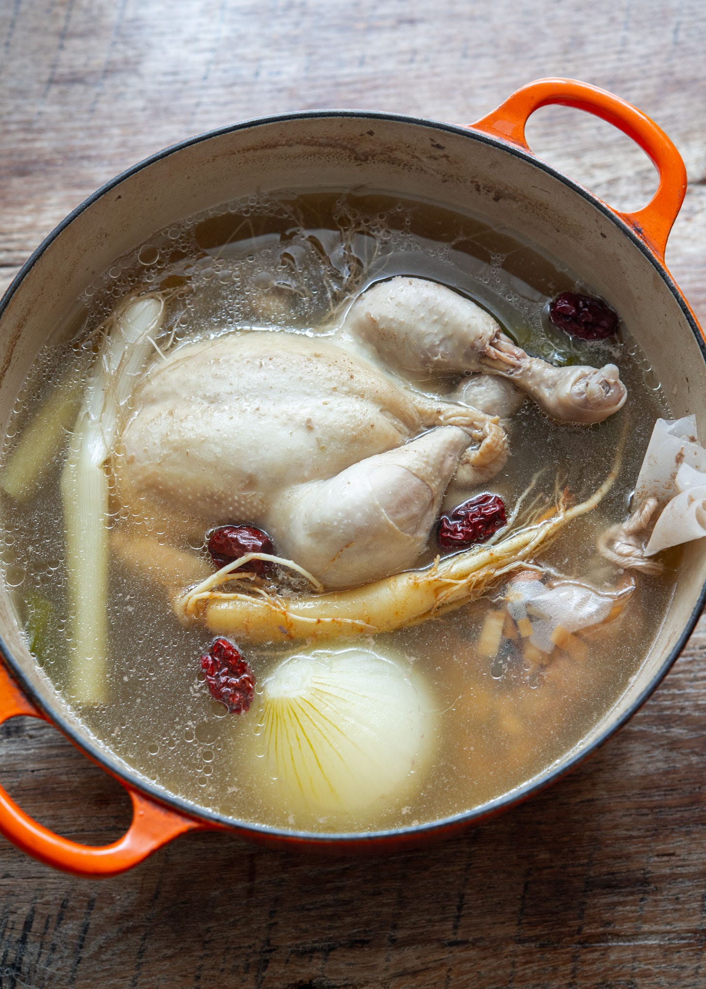 Authentic Samgyetang (Korean Ginseng Chicken Soup Recipe) - Beyond Kimchee Authentic Samgyetang (Korean Ginseng Chicken Soup Recipe) - Beyond Kimchee