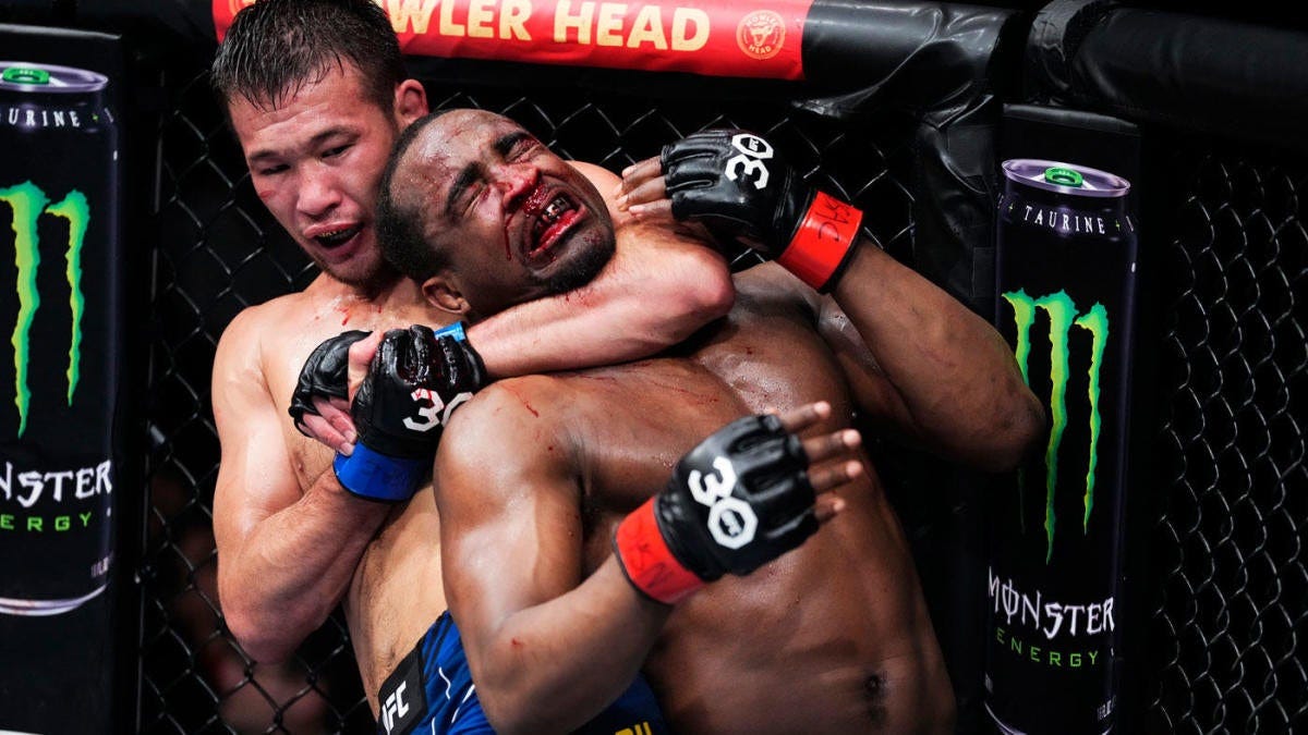 UFC 285 results, highlights: Shavkat Rakhmonov scores late standing  submission of Geoff Neal in wild brawl - CBSSports.com