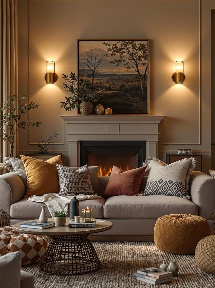 29 Warm Living Room Lighting Designs to Try