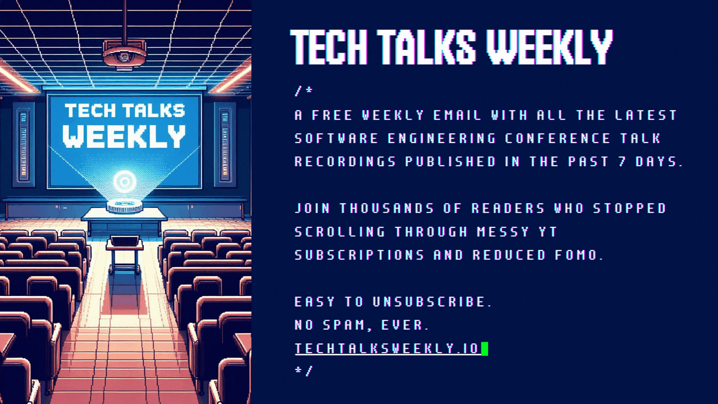 Tech Talks Weekly
