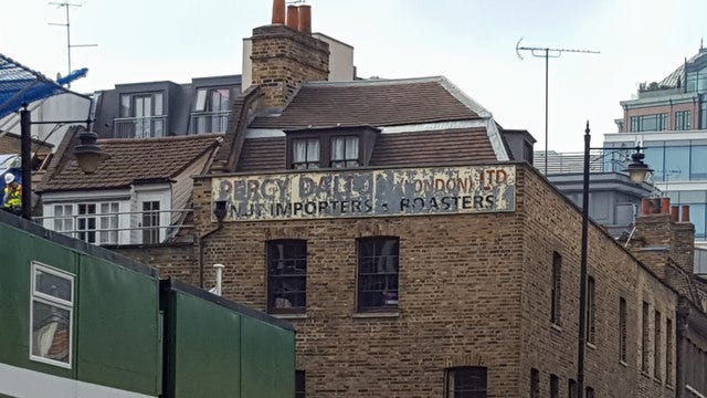 Ghost Sign, Spitalfields, London © Christine Matthews cc-by-sa/2.0 ::  Geograph Britain and Ireland