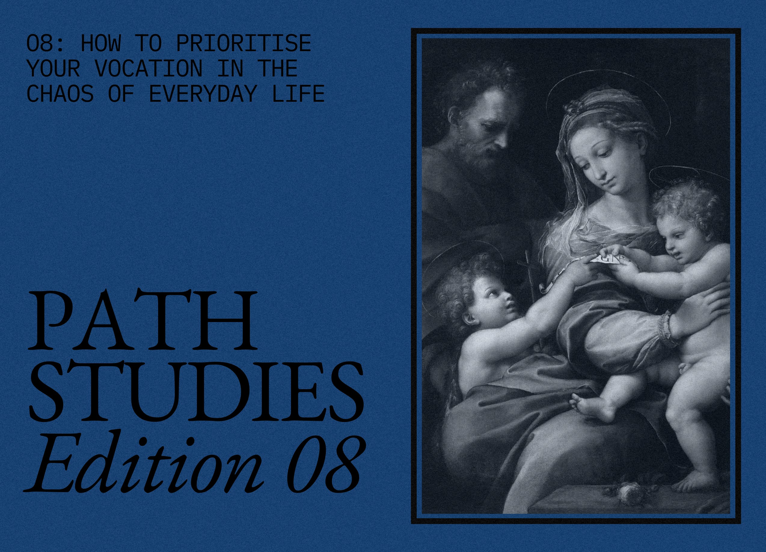 Vocation Is Loading How to prioritise your vocation in the chaos of everyday life