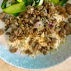 Bulgogi beef & bok choy bowls